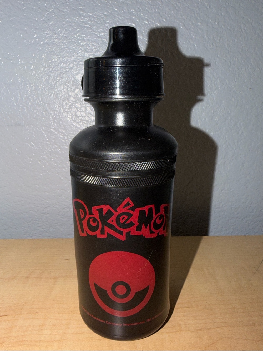 Free w/any Plushie purchase! Pokémon Black & Red Poké Ball Sports Bottle